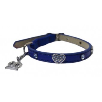 Heart & charm cat collar- Kividega kaelarihm kassile