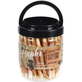 Rawhide Chicken wrap sticks - närimiskont kanalihaga 12cm