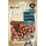 Snacks Hapki Small blocks Salmon  85g - Väikesed pehmed lõhe kuubikud kassile