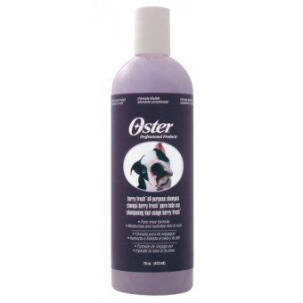 Oster Berry Fresh All-purpose Shampoo - värske marjalõhnaline šampoon koertele 10:1