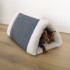 Kassipesa Snuggle Plush 2 in 1 Cat Comfort Den