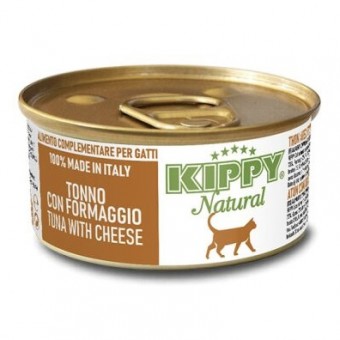 Kippy Natural täistoit kassidele – Tuunikala juustuga