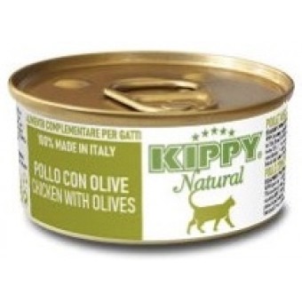 Kippy Natural täistoit kassile – Kana ja oliividega
