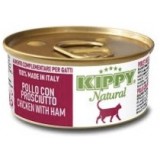 Kippy Natural täistoit kassile – Kana ja singiga