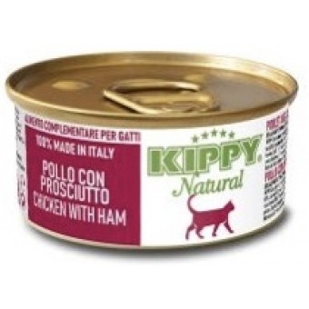 Kippy Natural täistoit kassile – Kana ja singiga